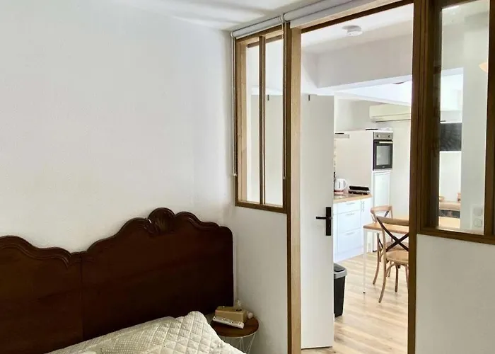 Les Perlieres - - T1 Decore Avec Soin, Pour 2 Personnes Mae-3194 * Αρασόν