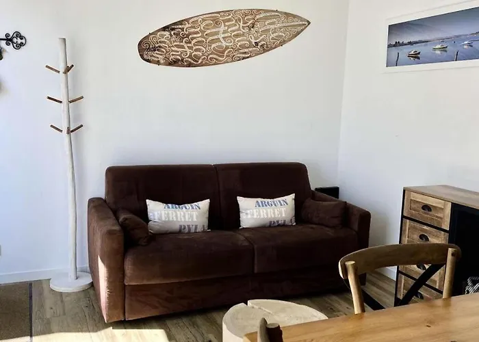 Les Perlieres - - T1 Decore Avec Soin, Pour 2 Personnes Mae-3194 Διαμέρισμα Αρασόν